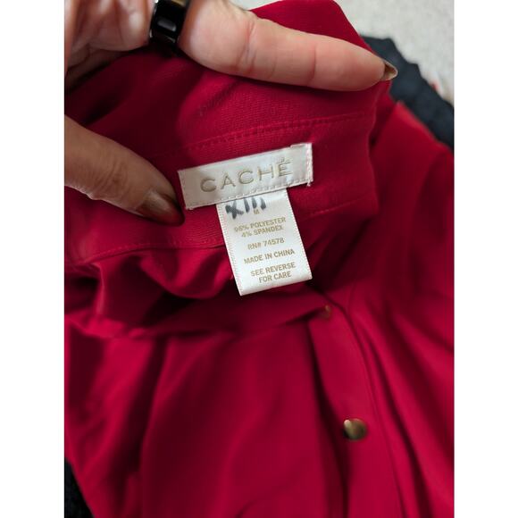 Vintage Cache Red Dress - Picture 5 of 5